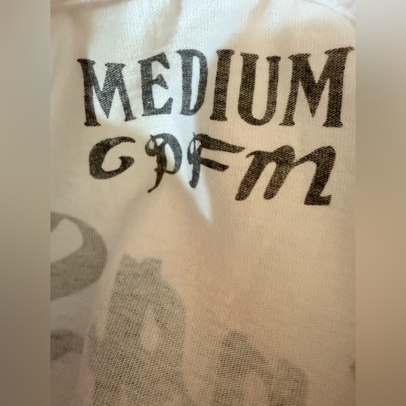 Cactus Plant Flea Market White Tee with Red and Green Graphic - Picture 3 of 3